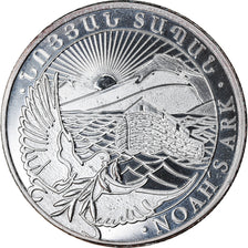 Moneta, Armenia, Noah's Ark, 100 Dram, 2016, 1/4 Oz, FDC, Argento, KM:197.1