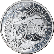 Moneta, Armenia, Noah's Ark, 100 Dram, 2016, 1/4 Oz, FDC, Argento, KM:197.1