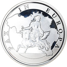 Belgium, 20 Euro, 70 ans de Paix en Europe, 2015, MS(65-70), Silver, KM:350