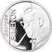 Belgium, 10 Euro, Georges Simenon, 2003, MS(65-70), Silver, KM:235