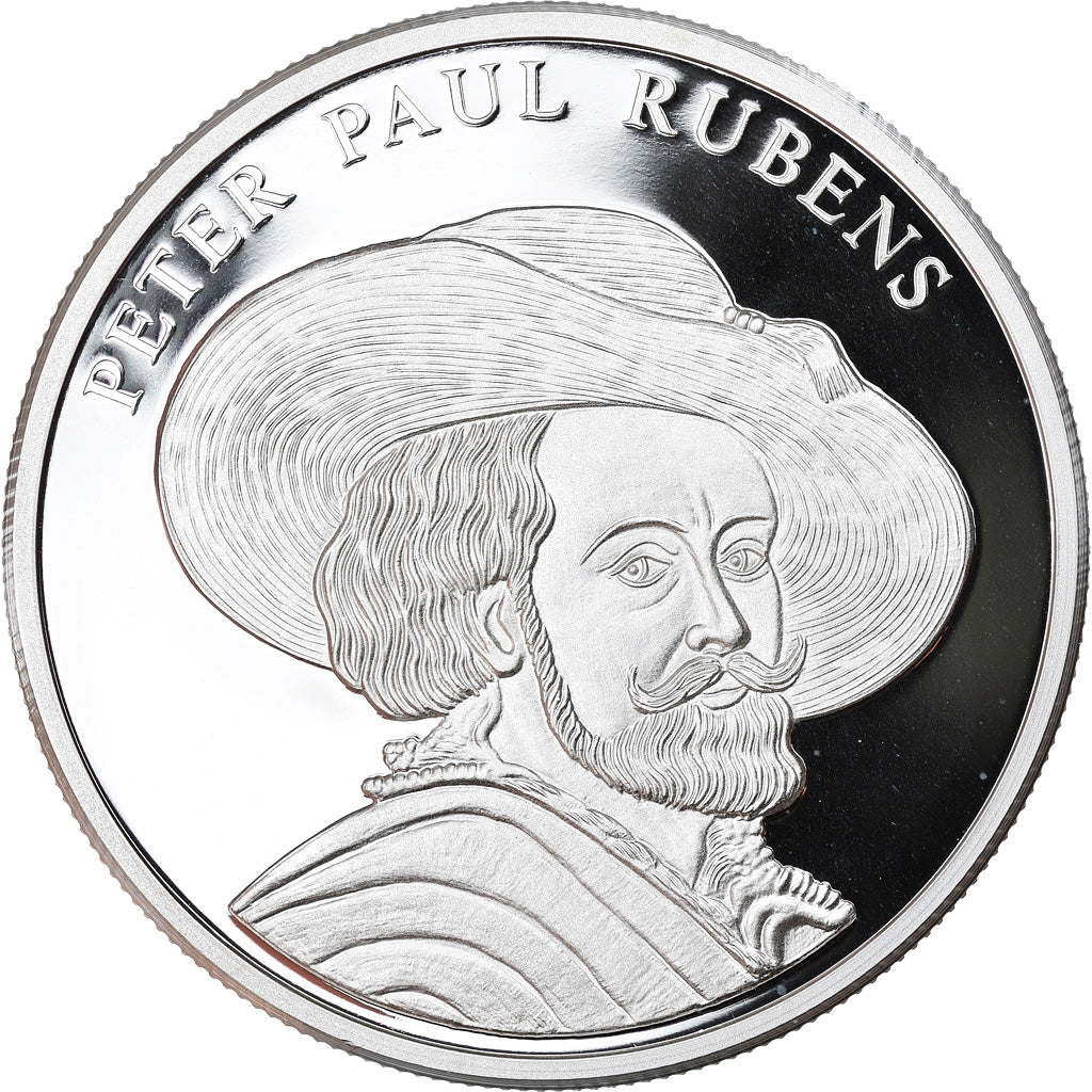Bélgica, medalla, Peter Paul Rubens, FDC, Plata