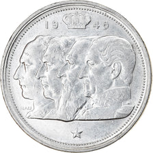 Coin, Belgium, 100 Francs, 100 Frank, 1948, EF(40-45), Silver, KM:138.1