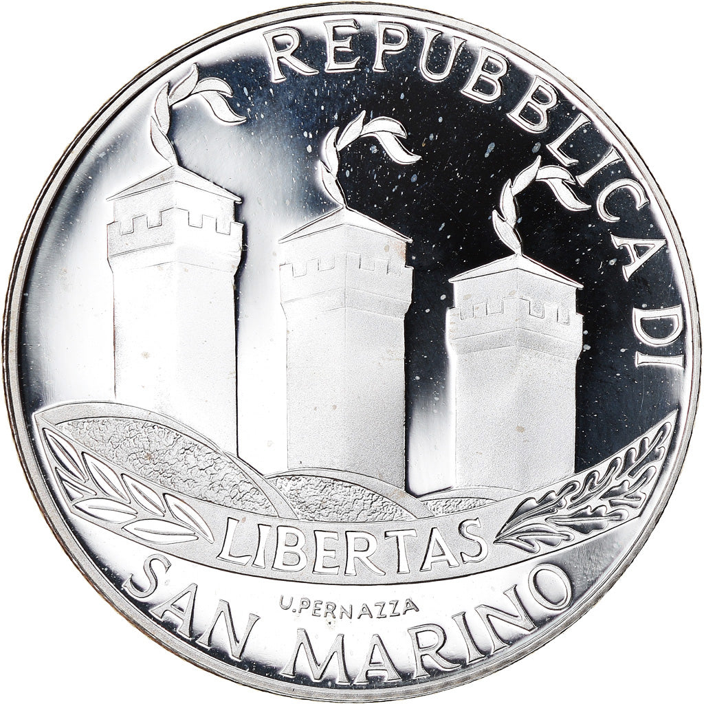 San Marino, 5 Euro, Bienvenue à l'Euro, 2002, MS(65-70), Silver, KM:448