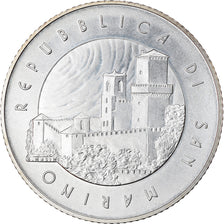 San Marino, 5 Euro, Premier homme dans l'espace, 2011, MS(65-70), Silver, KM:502