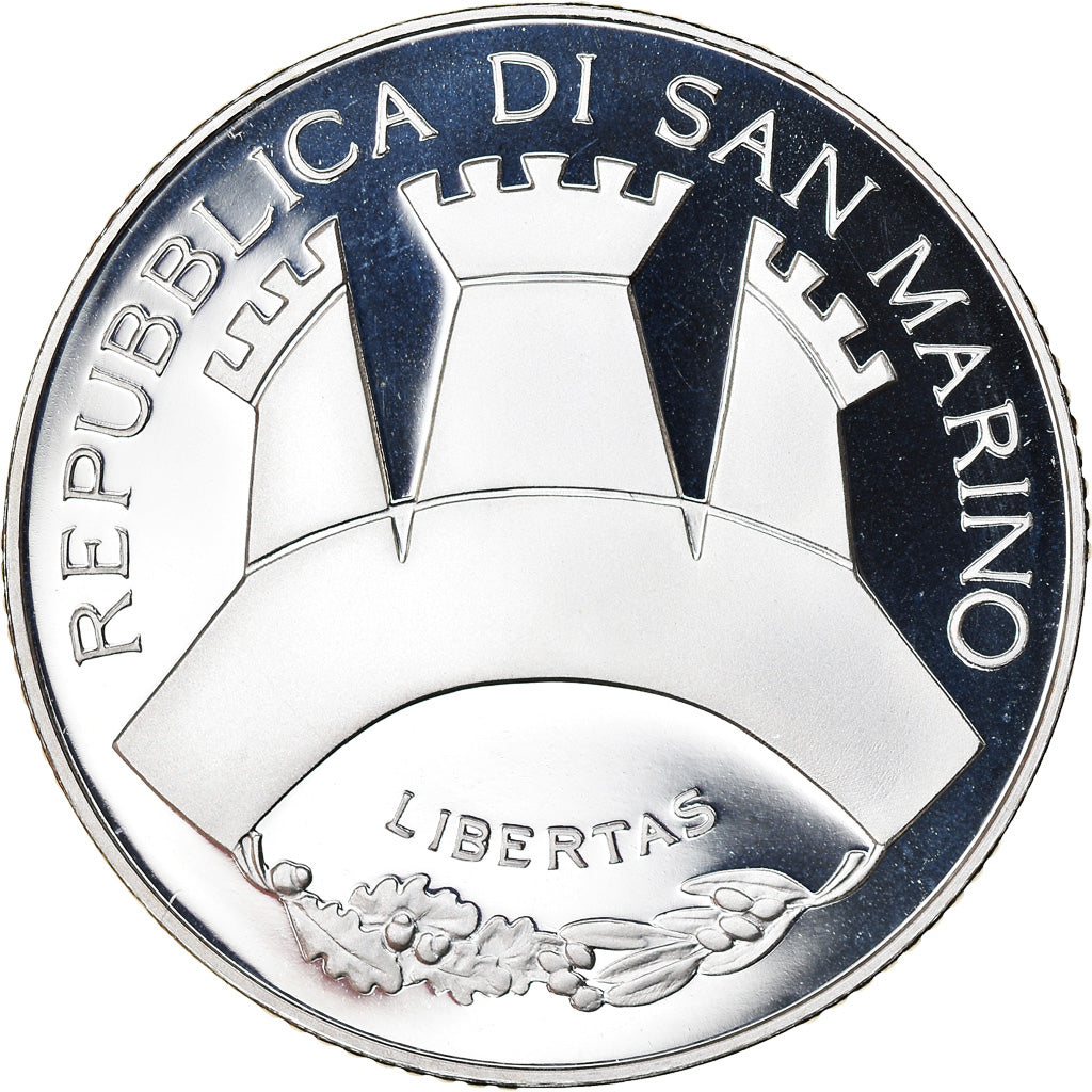 San Marino, 10 Euro, Antonio Canova, 2006, MS(65-70), Silver, KM:477