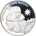 San Marino, 5 Euro, Johannes Kepler, 2009, MS(65-70), Silver, KM:506