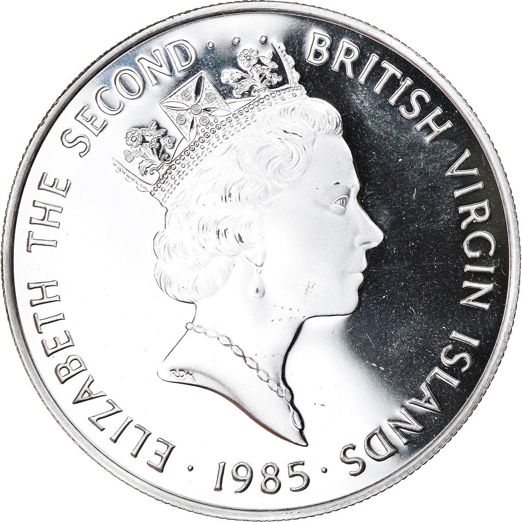 Coin, BRITISH VIRGIN ISLANDS, Elizabeth II, 20 Dollars, 1985, Franklin Mint