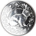 Francia, Monnaie de Paris, 5 Euro, Year of the Rabbit, 2011, Proof, FDC, Plata
