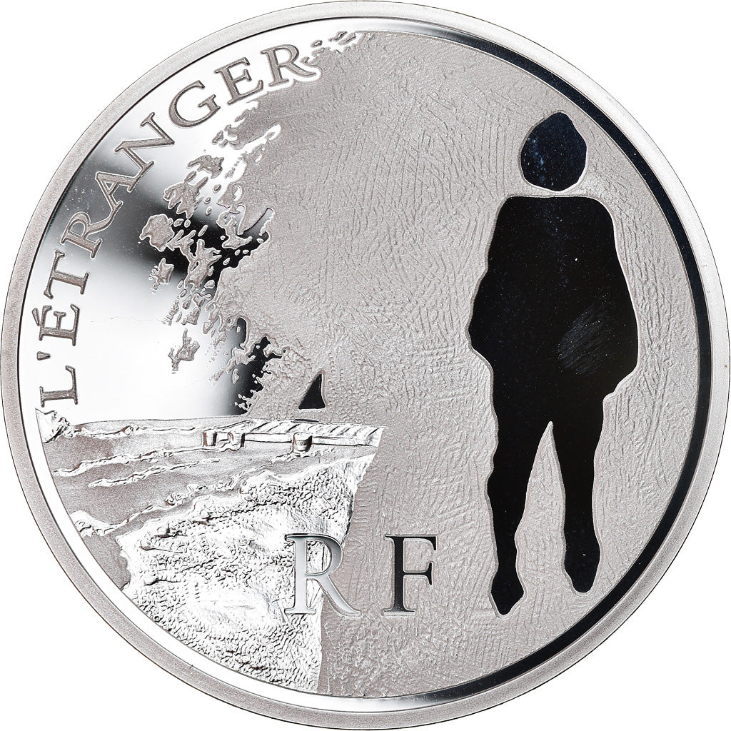France, Monnaie de Paris, 10 Euro, L'Étranger, 2011, Proof, MS(65-70), Silver