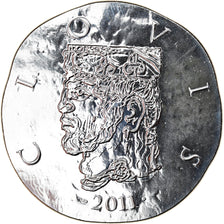 France, Monnaie de Paris, 10 Euro, Clovis, 2011, Proof, MS(65-70), Silver