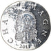 França, Monnaie de Paris, 10 Euro, Charlemagne, 2011, Proof, MS(65-70), Prata