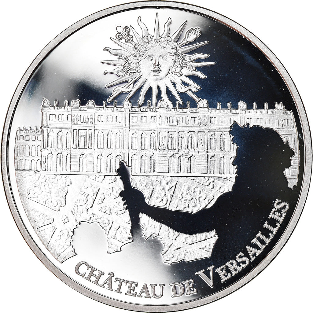 France, Monnaie de Paris, 10 Euro, Le Château de Versailles, 2011, Proof