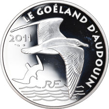 Francja, Monnaie de Paris, 10 Euro, WWF - Le Goéland d'Audouin, 2011, Paris