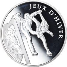 França, Monnaie de Paris, 10 Euro, JO 2014 Patinage artistique, 2011, Proof