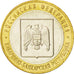 RUSSIA, 10 Roubles, 2008, KM #991, MS(63), Bi-Metallic, 27, 8.14