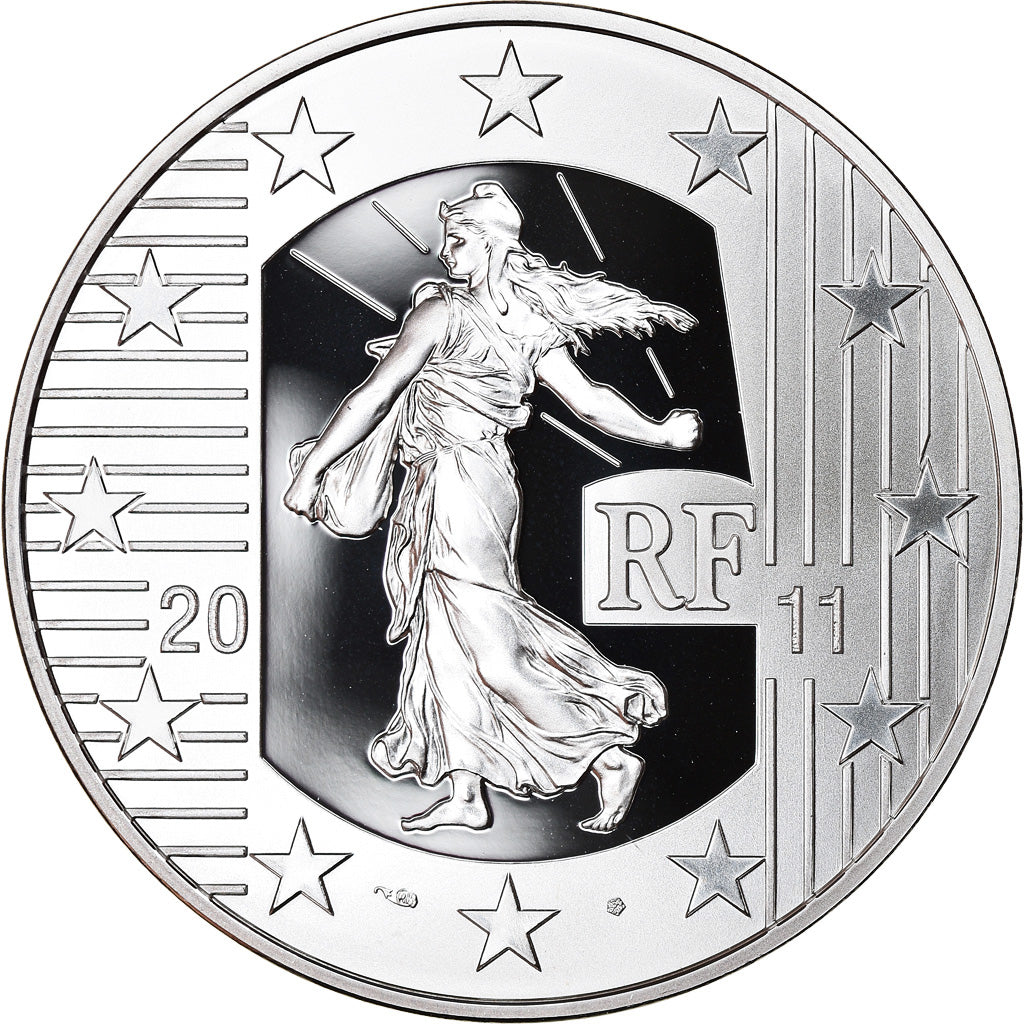 France, Monnaie de Paris, 10 Euro, Starter Kit, 2011, Proof, MS(65-70), Silver