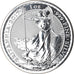 Coin, Great Britain, Britannia, 2 Pounds - 1 Oz, 2017, MS(65-70), Silver
