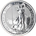 Coin, Great Britain, Britannia, 2 Pounds - 1 Oz, 2017, MS(65-70), Silver