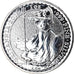 Coin, Great Britain, Britannia, 2 Pounds - 1 Oz, 2016, MS(65-70), Silver