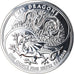 Munten, Groot Bretagne, Two Dragons, 2 Pounds - 1 Oz, 2018, FDC, Zilver