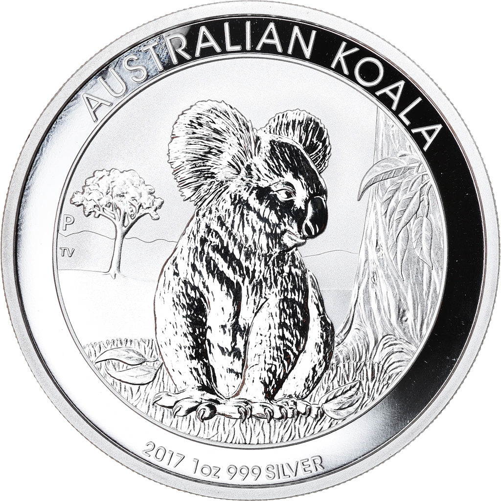 Munten, Australië, Australian Koala, 1 Dollar, 2017, 1 Oz, FDC, Zilver