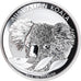 Moeda, Austrália, Australian Koala, 1 Dollar, 2014, 1 Oz, MS(65-70), Prata