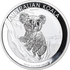 Monnaie, Australie, Australian Koala, 1 Dollar, 2015, 1 Oz, FDC, Argent
