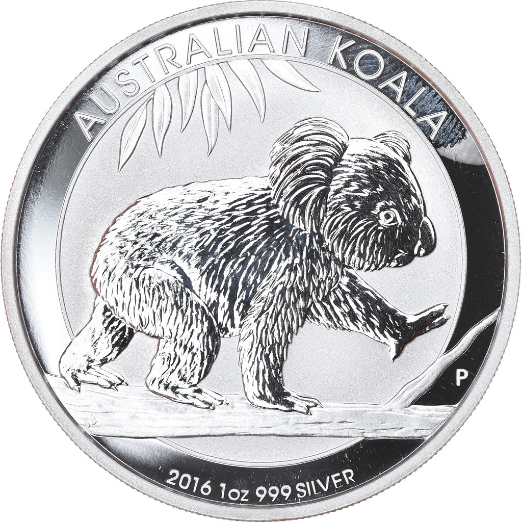 Monnaie, Australie, Australian Koala, 1 Dollar, 2016, 1 Oz, FDC, Argent