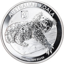 Moneta, Australia, Australian Koala, 1 Dollar, 2012, 1 Oz, FDC, Argento