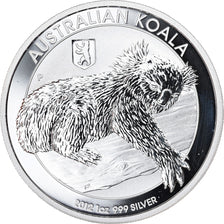 Coin, Australia, Australian Koala, 1 Dollar, 2012, 1 Oz, MS(65-70), Silver