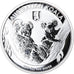 Moeda, Austrália, Australian Koala, 1 Dollar, 2011, 1 Oz, MS(65-70), Prata