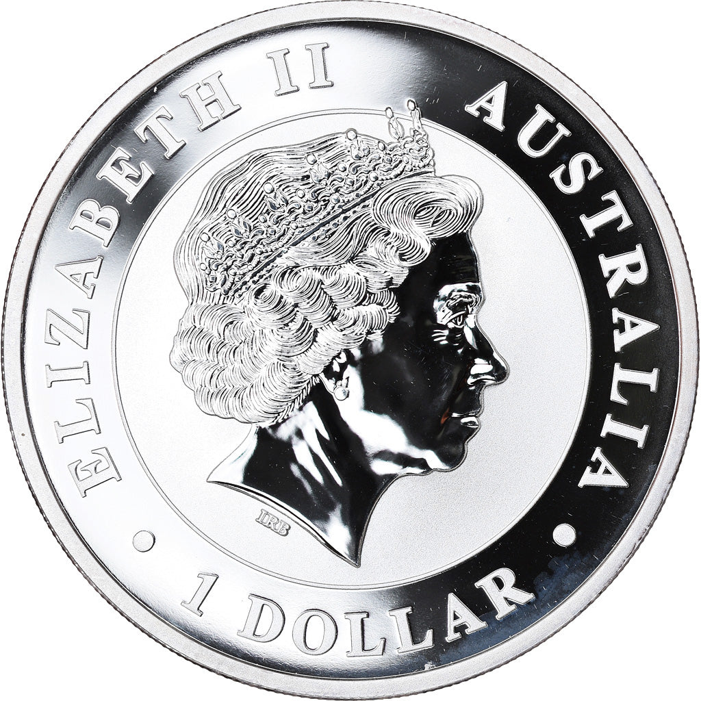 Coin, Australia, Australian Koala, 1 Dollar, 2011, 1 Oz, MS(65-70), Silver
