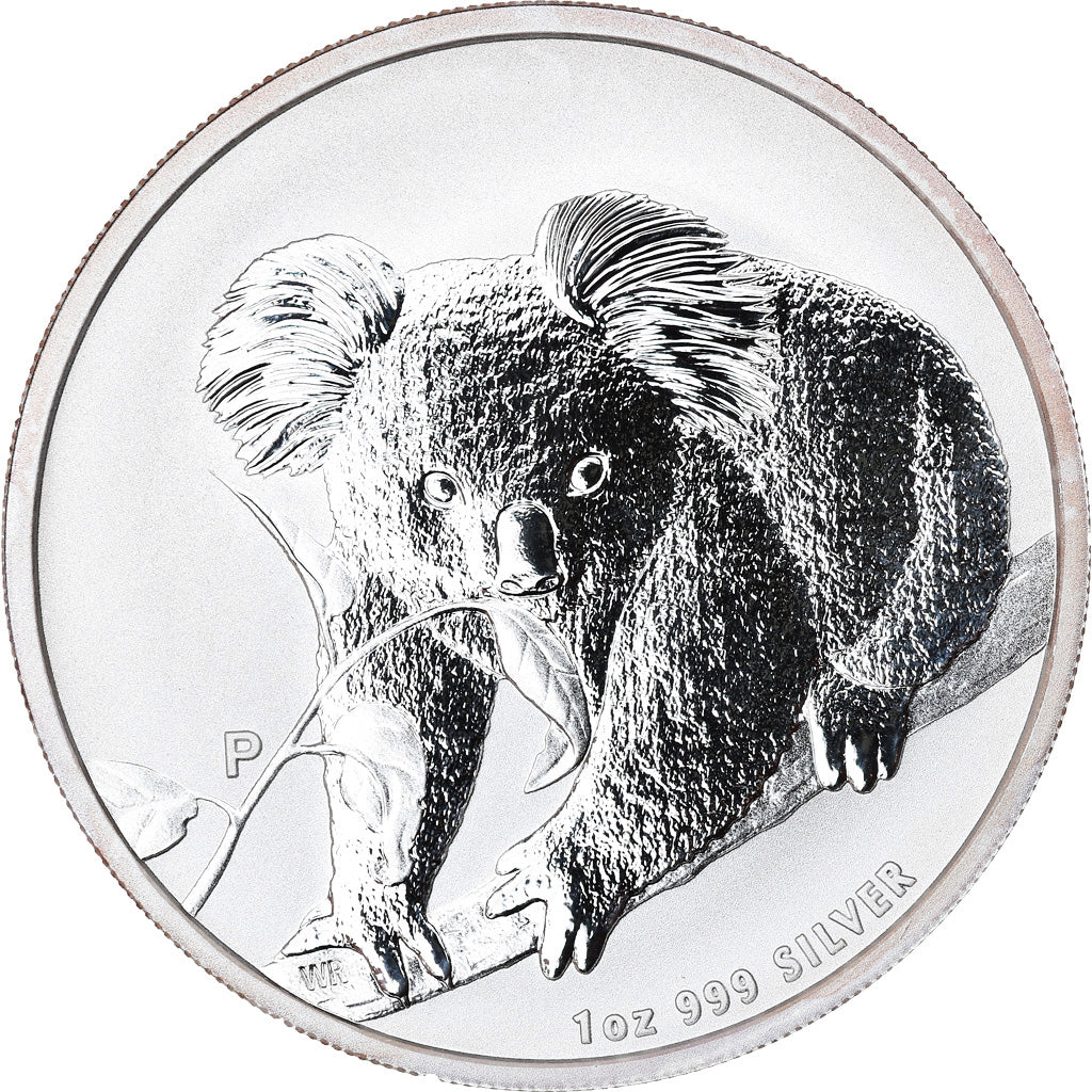 Moneda, Australia, Australian Koala, 1 Dollar, 2010, 1 Oz, FDC, Plata, KM:1464