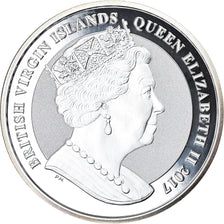 Coin, BRITISH VIRGIN ISLANDS, John F. Kennedy, Dollar, 2017, 1 Oz, MS(65-70)
