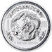Coin, Australia, Year of the Dragon, Dollar, 2000, 1 Oz, MS(65-70), Silver