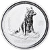 Coin, Australia, Year of the Dog, Dollar, 2006, 1 Oz, MS(65-70), Silver