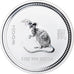 Coin, Australia, Year of the Rat, Dollar, 2008, 1 Oz, MS(65-70), Silver