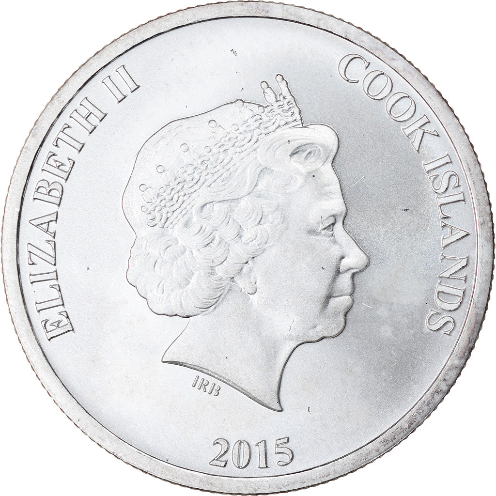 Coin, Cook Islands, Bounty, 25 Cents, 2015, 1/4 Oz, MS(65-70), Silver