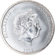 Coin, Cook Islands, Bounty, 25 Cents, 2012, 1/4 Oz, MS(65-70), Silver