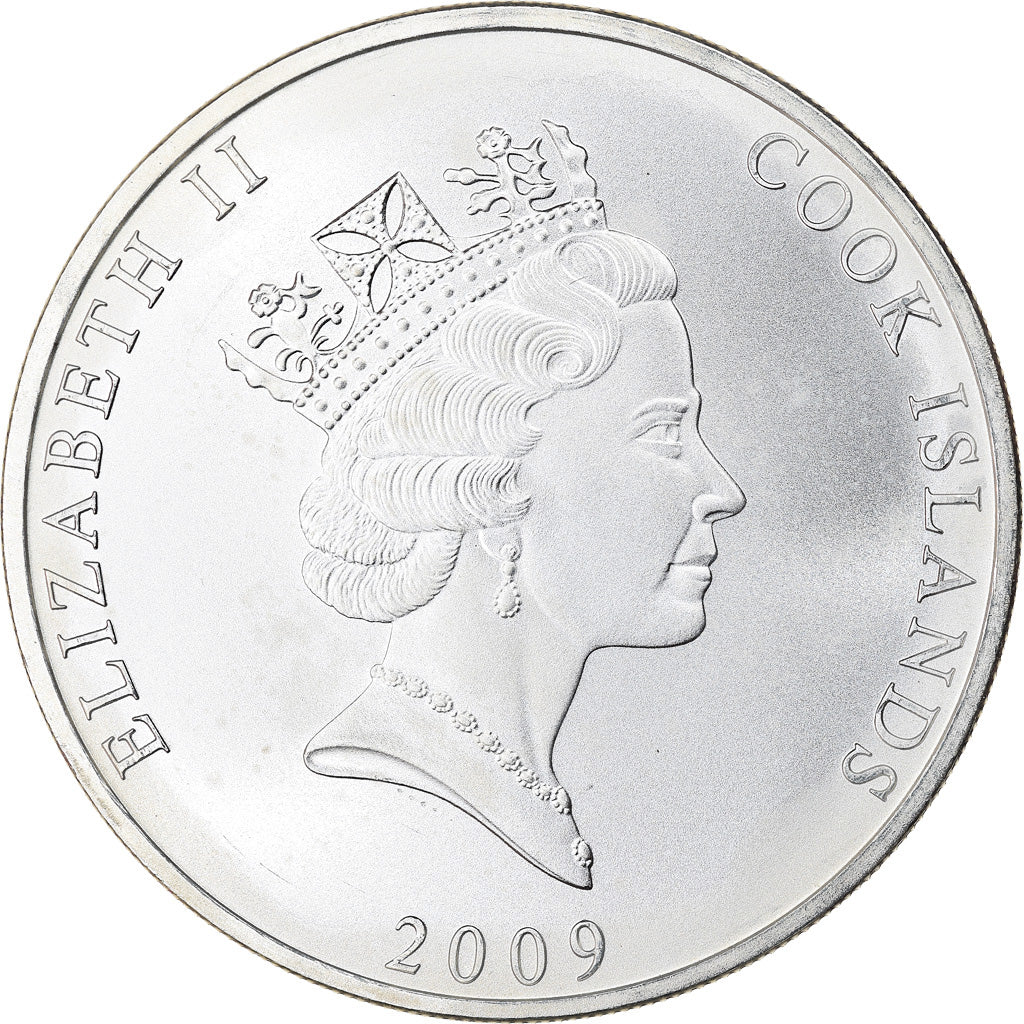Coin, Cook Islands, Bounty, 1 Dollar, 2009, 1 Oz, MS(65-70), Silver