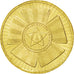 Coin, Russia, 10 Roubles, 2010, MS(63), Brass plated steel, KM:New