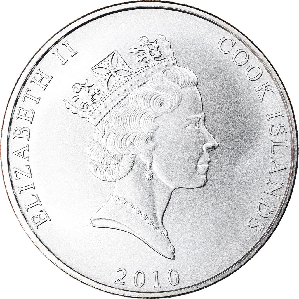 Coin, Cook Islands, Bounty, 1 Dollar, 2010, 1 Oz, MS(65-70), Silver
