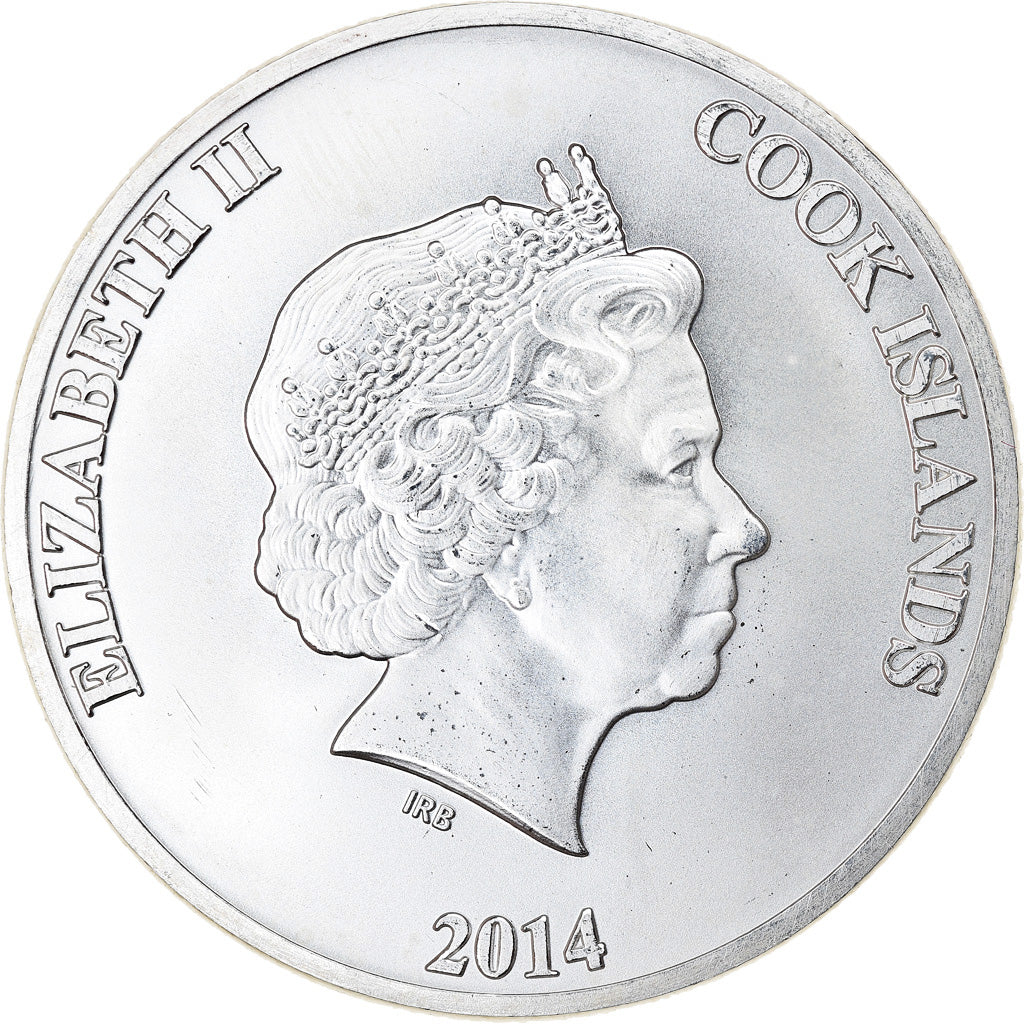 Coin, Cook Islands, Bounty, 1 Dollar, 2014, 1 Oz, MS(65-70), Silver