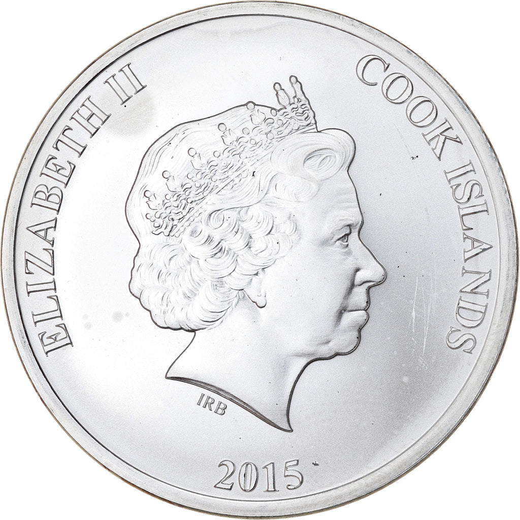 Coin, Cook Islands, Bounty, 1 Dollar, 2015, 1 Oz, MS(65-70), Silver