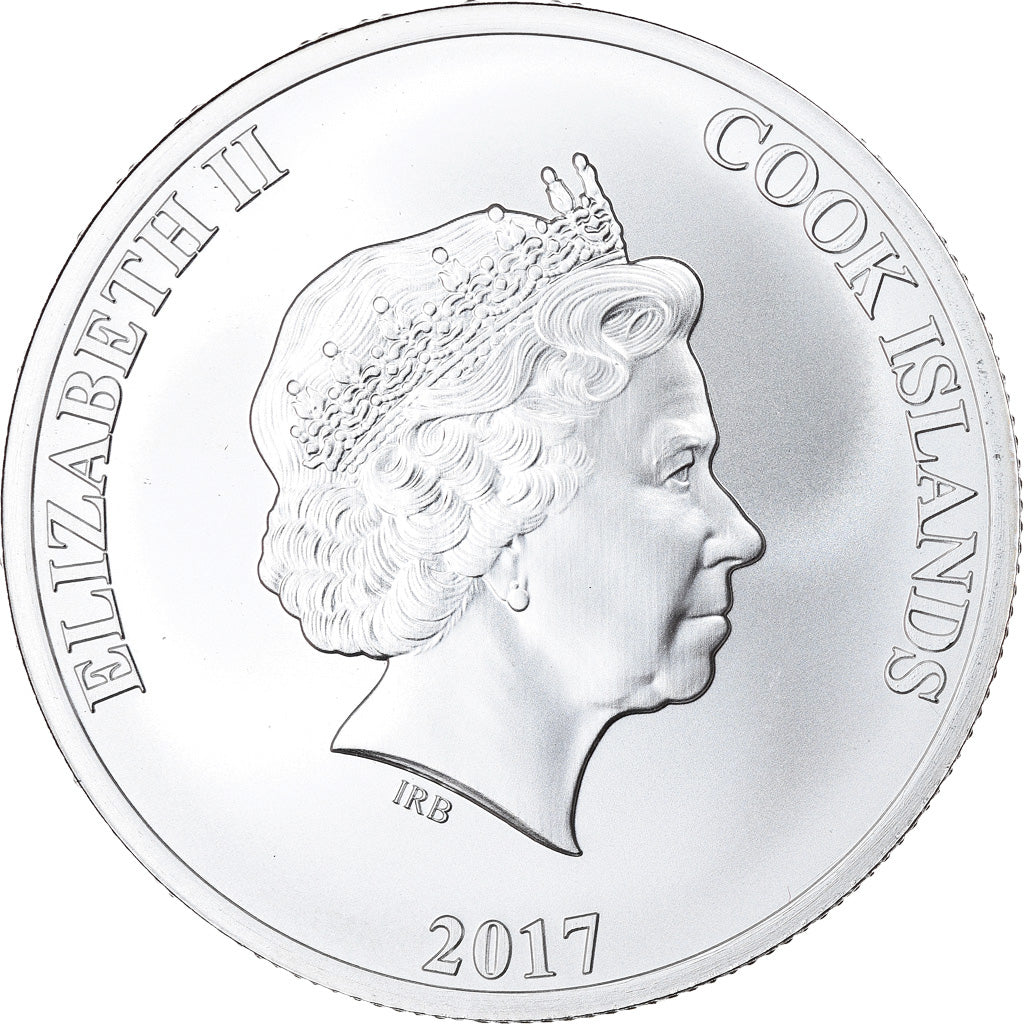 Coin, Cook Islands, Bounty, 1 Dollar, 2017, 1 Oz, MS(65-70), Silver