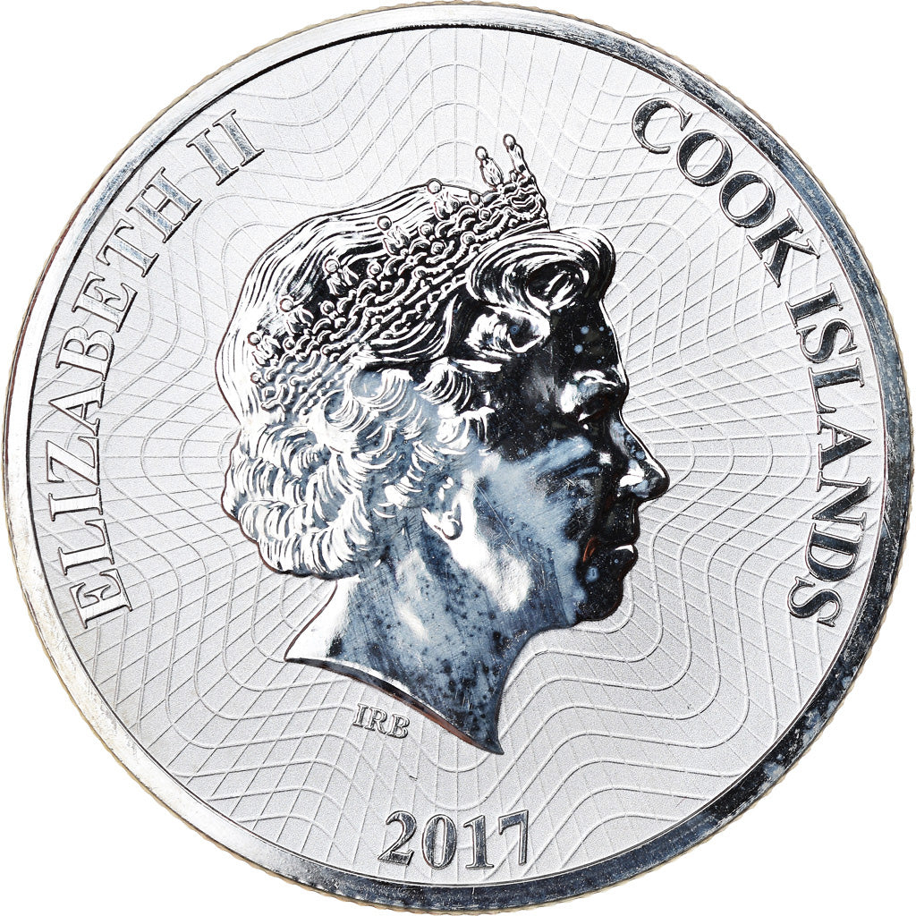 Coin, Cook Islands, Bounty, 1 Dollar, 2017, 1 Oz, MS(65-70), Silver