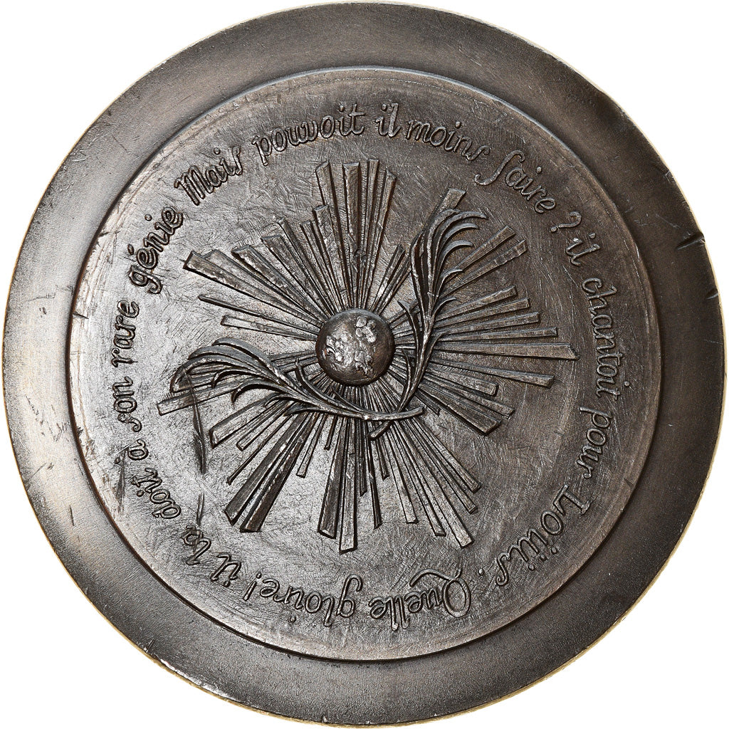 France, Medal, Musique, J.B Lully, Arts & Culture, Ponce, AU(50-53), Tin