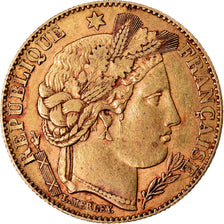 Coin, France, Cérès, 10 Francs, 1899, Paris, EF(40-45), Gold, KM:830