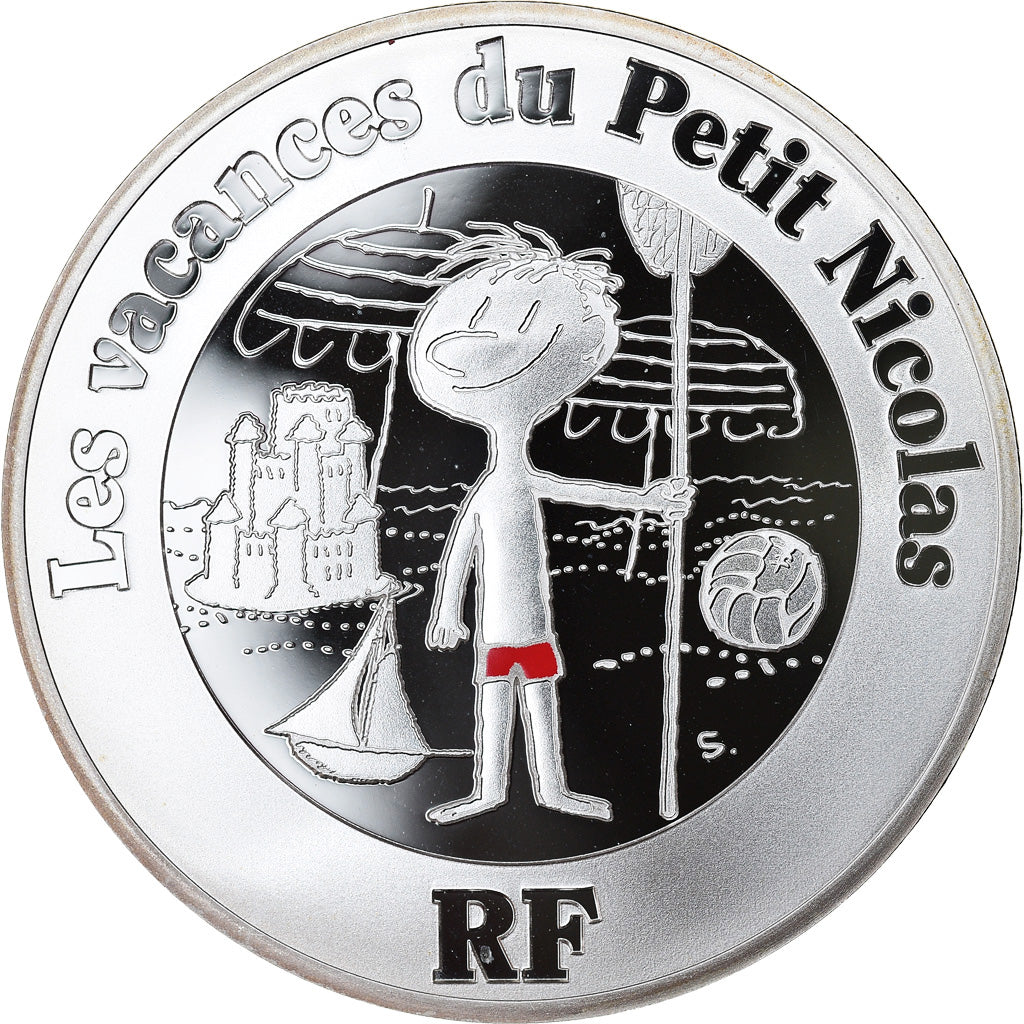 France, Monnaie de Paris, 10 Euro, Les Vacances du Petit Nicolas, 2014, Proof