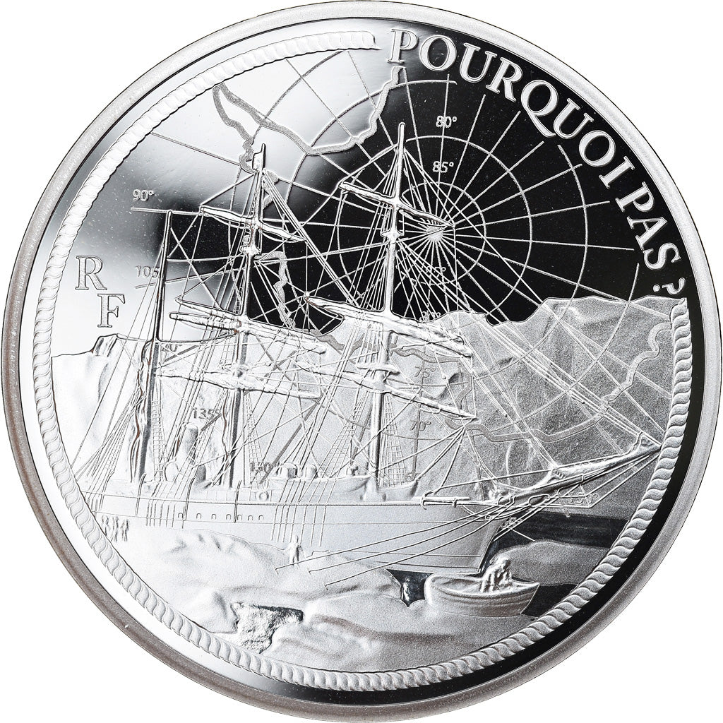 Frankrijk, Parijse munten, 10 Euro, Le Pourquoi pas ?, 2014, Proof, FDC, Zilver